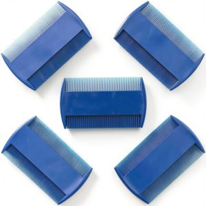 Xczfic Flea Comb Set Metal Teeth for Dogs Cats-0