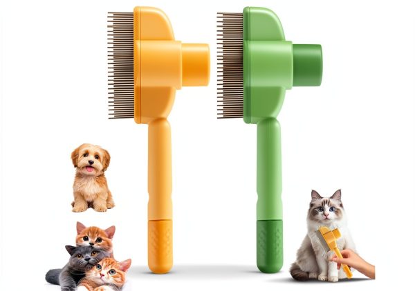 Ddxycfzy Pet Flea Comb Stainless Steel Fine Tooth Design-0