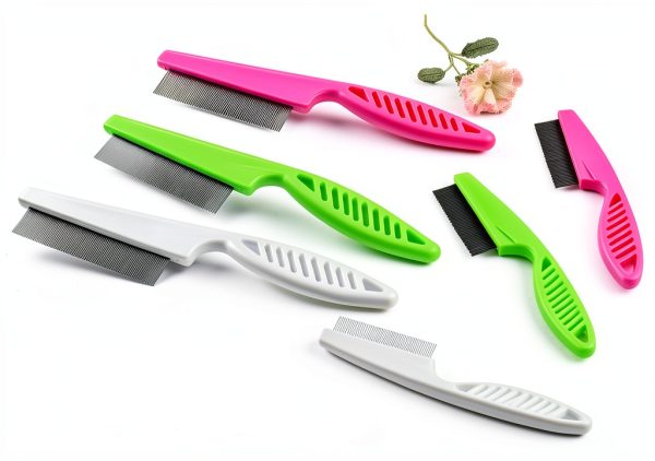 Pet Flea Comb Stainless Steel Teeth Multipurpose Pet-6