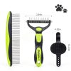 UGNEL Pet Grooming Kit Stainless Steel Deshedding Brush-6