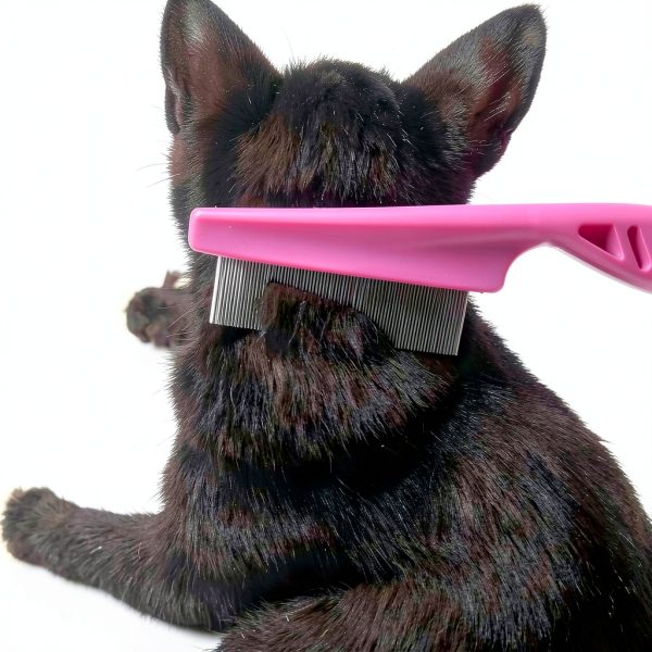 Pet Flea Comb Stainless Steel Teeth Multipurpose Pet-4