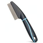 Richpet Flea Comb Stainless Steel Teeth Ergonomic Handle-0