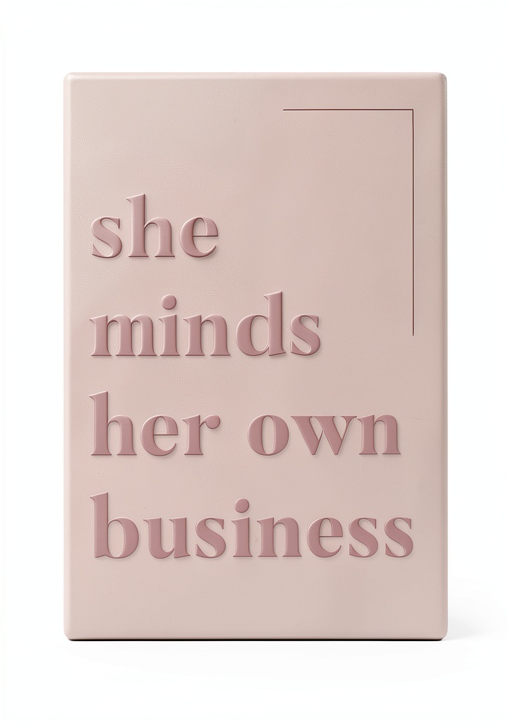 Business book cover showing inspirational design for women entrepreneurs
