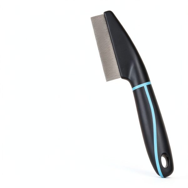 Richpet Flea Comb Stainless Steel Teeth Ergonomic Handle-5