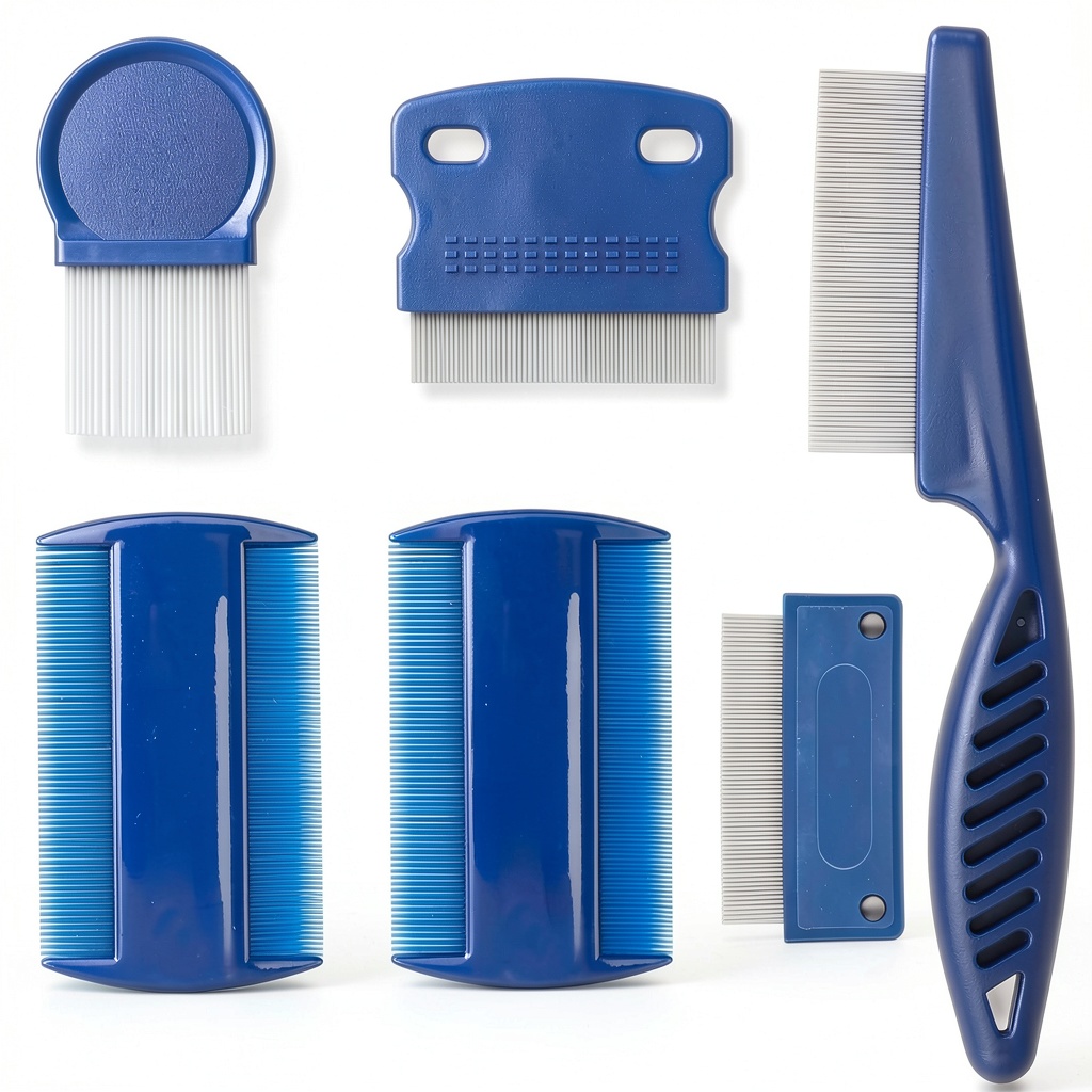 MoHern dog comb being used on a cat's coat