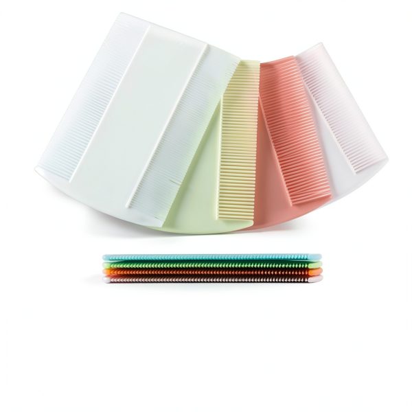 Cat Flea Comb MoHern Double Sided Plastic Design-1