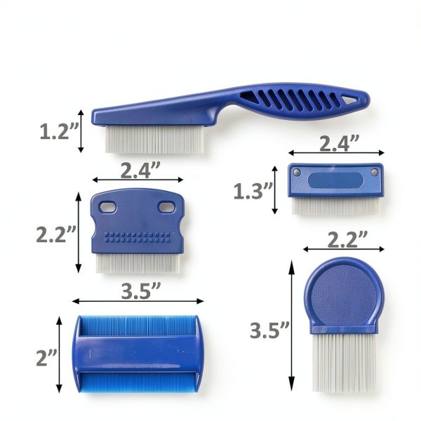Dog Comb MoHern Stainless Steel Pet Grooming Tool-1