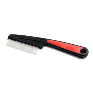 WetBamboo Flea Comb Metal Fine Tooth for Cats Dogs-0