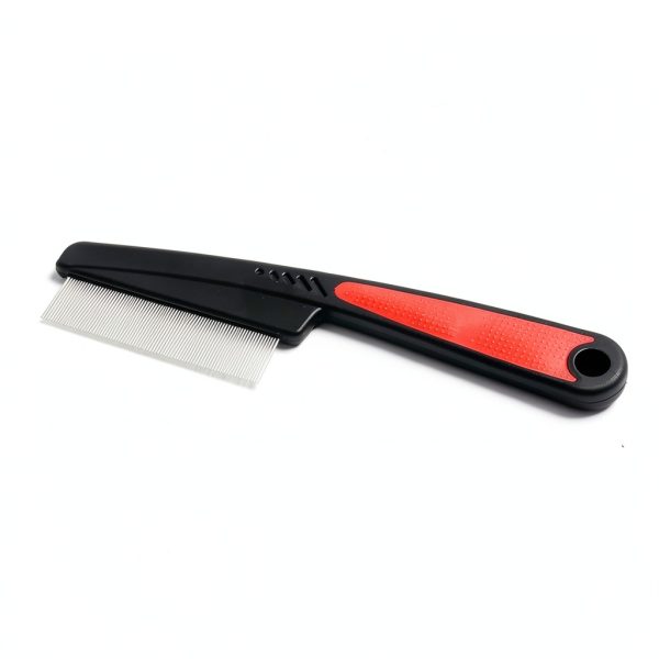 WetBamboo Flea Comb Metal Fine Tooth for Cats Dogs-0