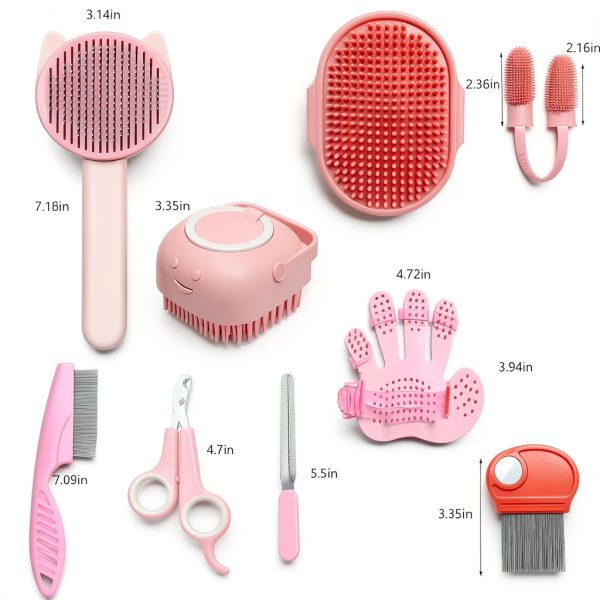 GEBER Pet Grooming Kit for Dogs Cats-1