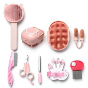 GEBER Pet Grooming Kit for Dogs Cats-0