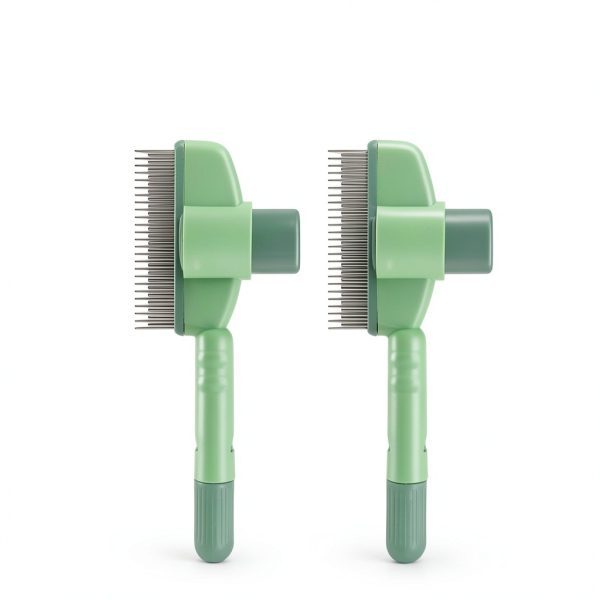 LIQWEI Flea Comb ABS Double Pin Brush for Cats-4