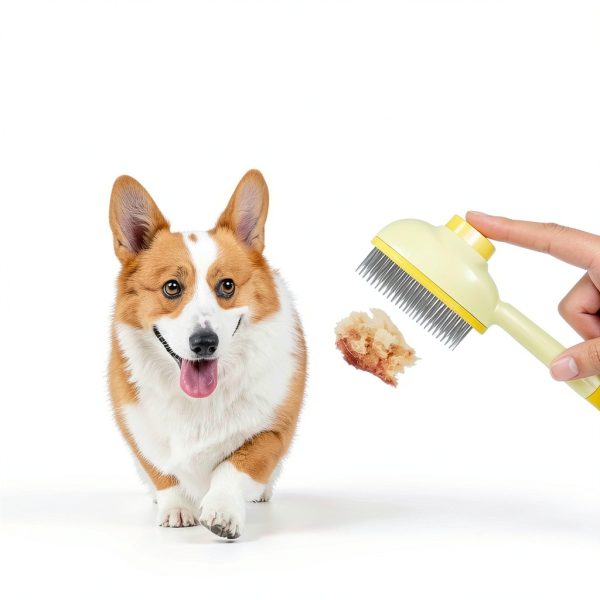 Flea Comb scrutheorix Pet Grooming Self‑Cleaning-2