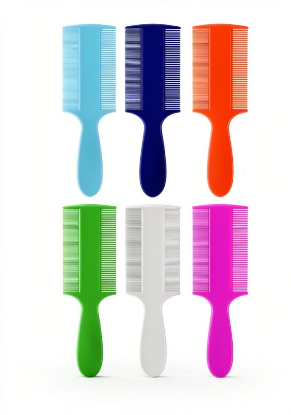 Meyeyaia Double Sided Flea Comb for Pets 5 Color-1