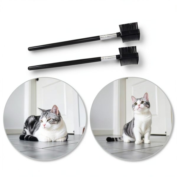TURAOHU Cat Flea Comb Set for Cats and Dogs-4