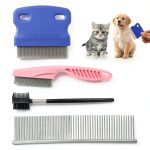 TURAOHU Cat Flea Comb Set for Cats and Dogs-0