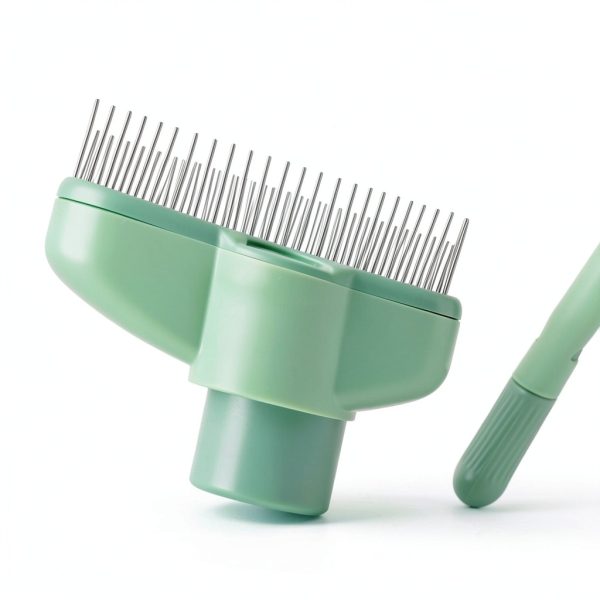 LIQWEI Flea Comb ABS Double Pin Brush for Cats-3