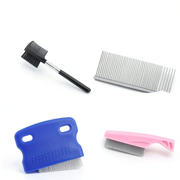 TURAOHU Cat Flea Comb Set for Cats and Dogs-2