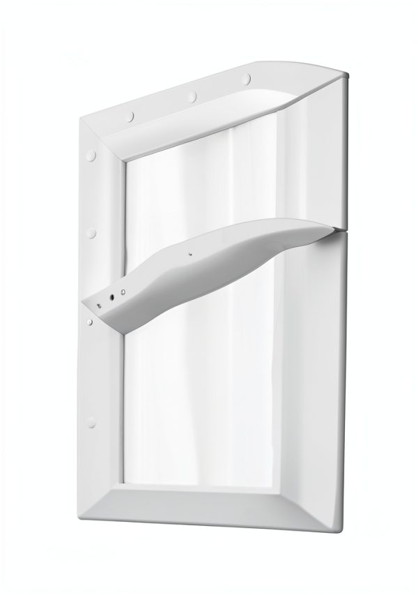 ToLanbbt Garage Door Seal Top and Sides - 40FT TPE Garage Door Weather Stripping Top and Side Trim Seal Replacement with Adhesive Backed, Nails and Lids, White-5